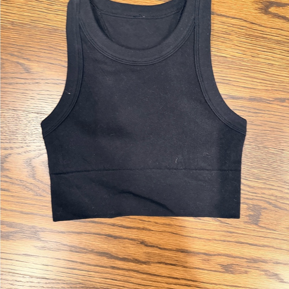 ALO Yoga Black Crop Top